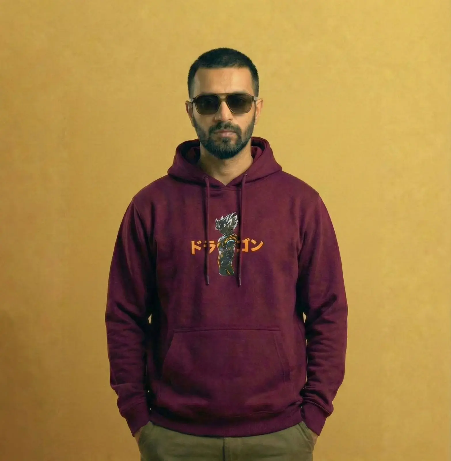 Goku Printed Pullover Hoodie | Unisex